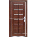 Acorazada de acero madera puerta JKD-208 alta seguridad de la puerta 10 de la marca de fábrica superior China